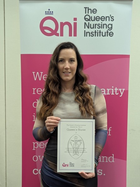 Joy - Queens nurse award.jpg